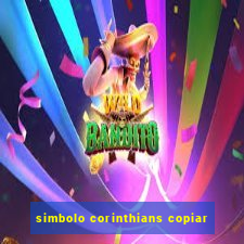 simbolo corinthians copiar